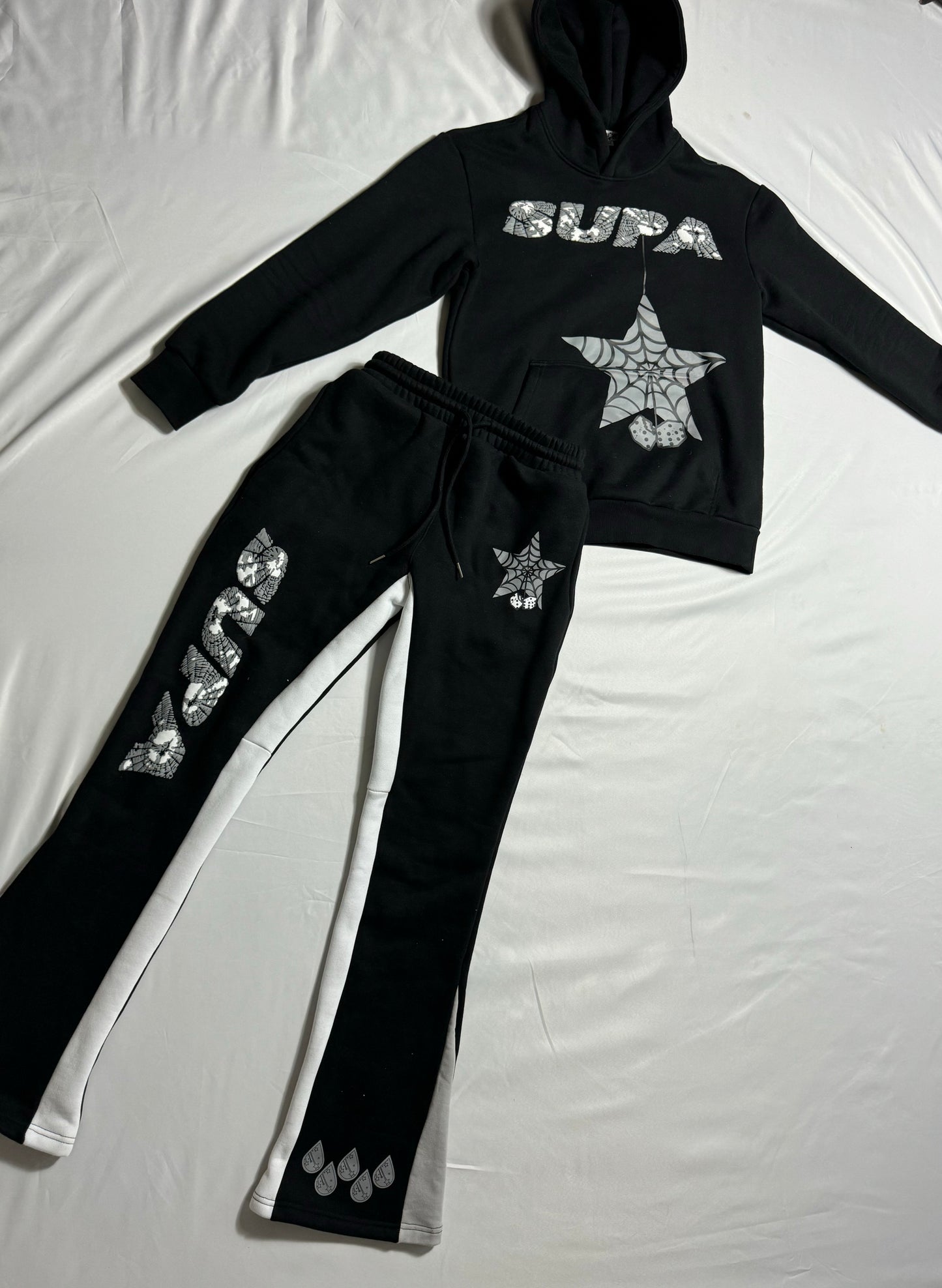 Black Flare Pants