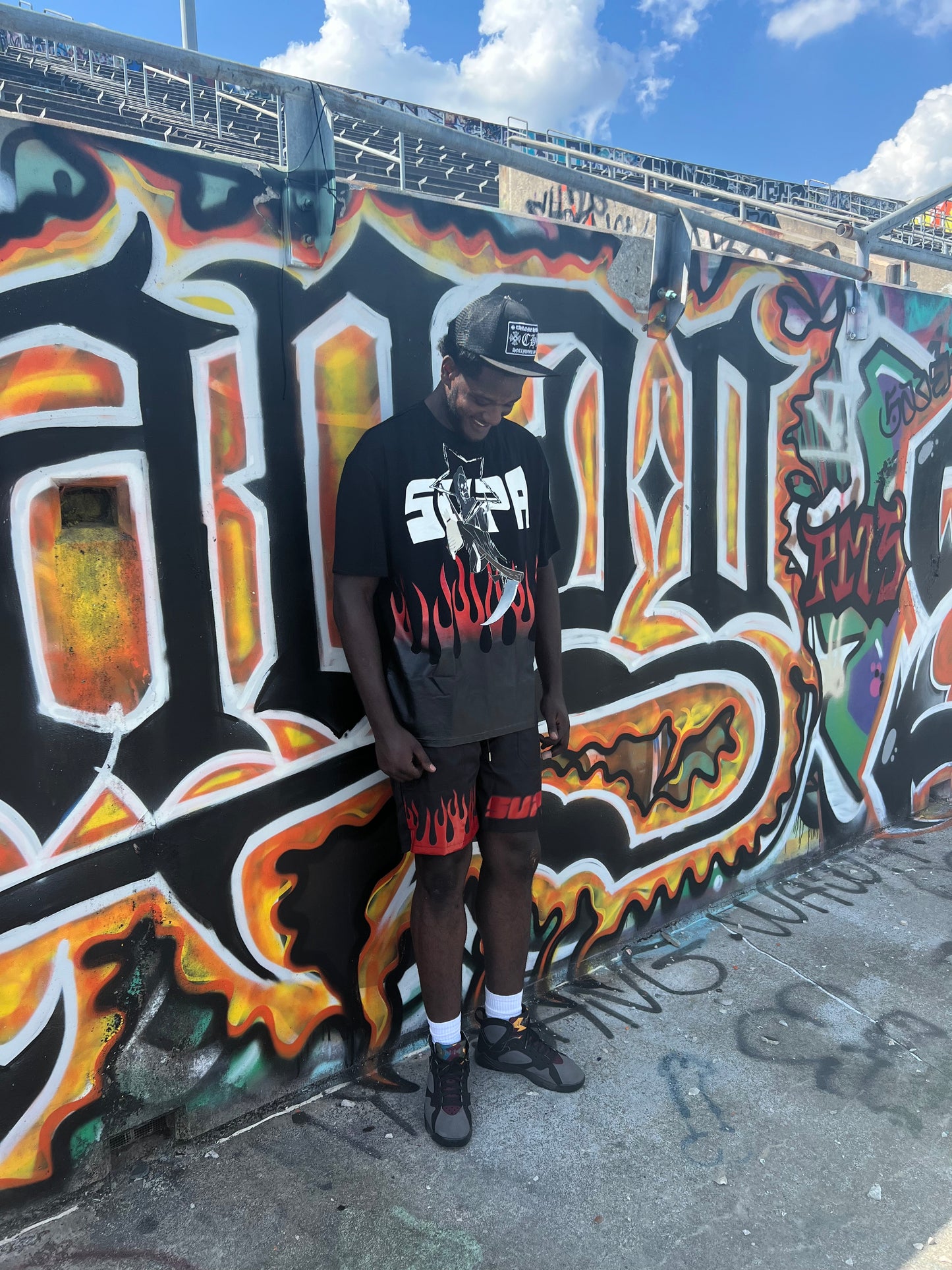 SUPA Flame shorts